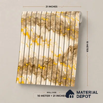 54-555-54 | 10 Meter x 21 Inches Stripes Look Wallpaper - 57.41 Sq. Ft.