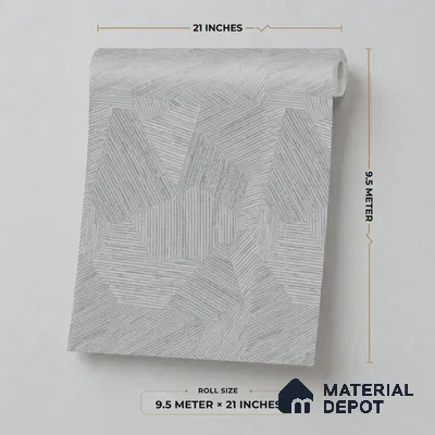 7510-5 | 9.5 Meter x 21 Inch Patterned Look Wallpaper - 55 Sq. Ft.