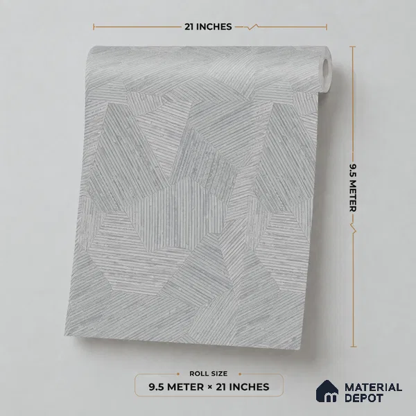 7510-5 | 9.5 Meter x 21 Inch Patterned Look Wallpaper - 55 Sq. Ft.