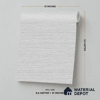 7511-2 | 9.5 Meter x 21 Inch Fabric Look Wallpaper - 55 Sq. Ft.