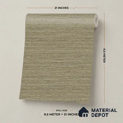 7511-7 | 9.5 Meter x 21 Inch Fabric Look Wallpaper - 55 Sq. Ft.