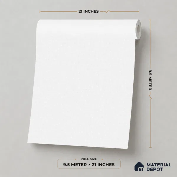7513-3 | 9.5 Meter x 21 Inch Fabric Look Wallpaper - 55 Sq. Ft.