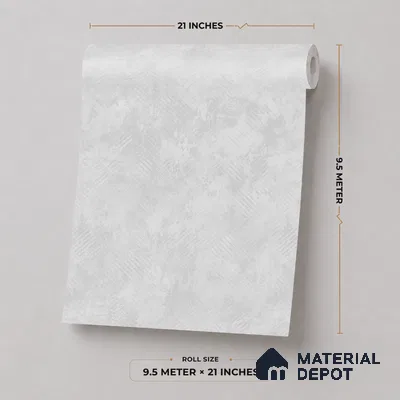 7514-1 | 9.5 Meter x 21 Inch Fabric Look Wallpaper - 55 Sq. Ft.