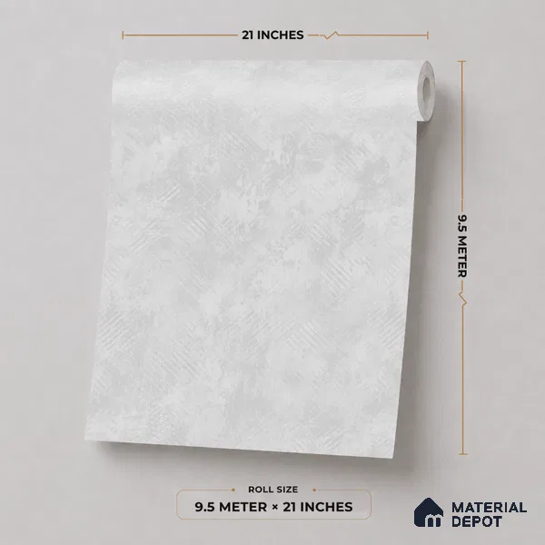 7514-1 | 9.5 Meter x 21 Inch Fabric Look Wallpaper - 55 Sq. Ft.