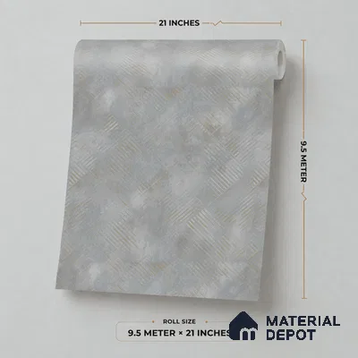 7514-2 | 9.5 Meter x 21 Inch Fabric Look Wallpaper - 55 Sq. Ft.
