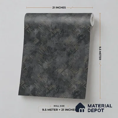 7514-3 | 9.5 Meter x 21 Inch Fabric Look Wallpaper - 55 Sq. Ft.
