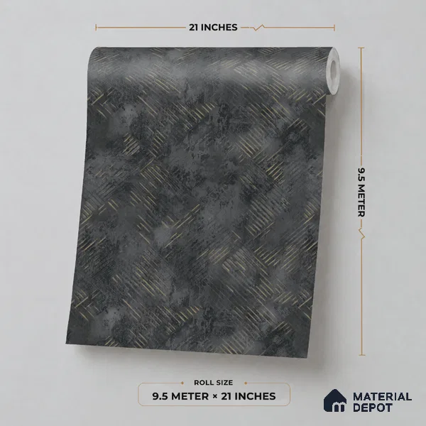 7514-3 | 9.5 Meter x 21 Inch Fabric Look Wallpaper - 55 Sq. Ft.