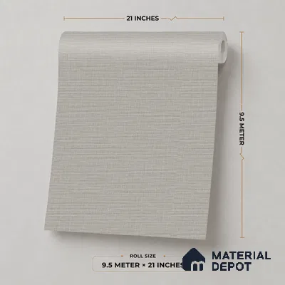 7515-3 | 9.5 Meter x 21 Inch Fabric Look Wallpaper - 55 Sq. Ft.