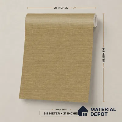 7515-7 | 9.5 Meter x 21 Inch Fabric Look Wallpaper - 55 Sq. Ft.