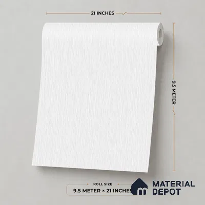 7518-1 | 9.5 Meter x 21 Inch Fabric Look Wallpaper - 55 Sq. Ft.