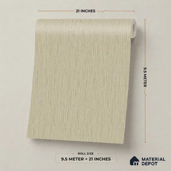 7518-3 | 9.5 Meter x 21 Inch Fabric Look Wallpaper - 55 Sq. Ft.