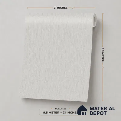 7518-4 | 9.5 Meter x 21 Inch Fabric Look Wallpaper - 55 Sq. Ft.