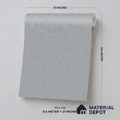 7518-5 | 9.5 Meter x 21 Inch Fabric Look Wallpaper - 55 Sq. Ft.