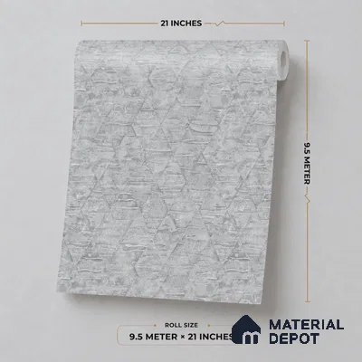7519-5 | 9.5 Meter x 21 Inch Patterned Look Wallpaper - 55 Sq. Ft.