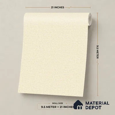 7520-2 | 9.5 Meter x 21 Inch Fabric Look Wallpaper - 55 Sq. Ft.