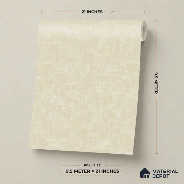 7522-2 | 9.5 Meter x 21 Inch Patterned Look Wallpaper - 55 Sq. Ft.