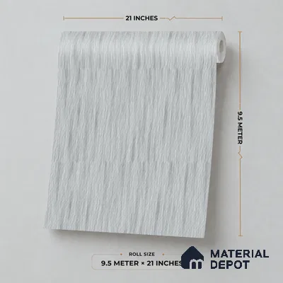 7523-1 | 9.5 Meter x 21 Inch Fabric Look Wallpaper - 55 Sq. Ft.