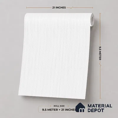 7523-3 | 9.5 Meter x 21 Inch Fabric Look Wallpaper - 55 Sq. Ft.