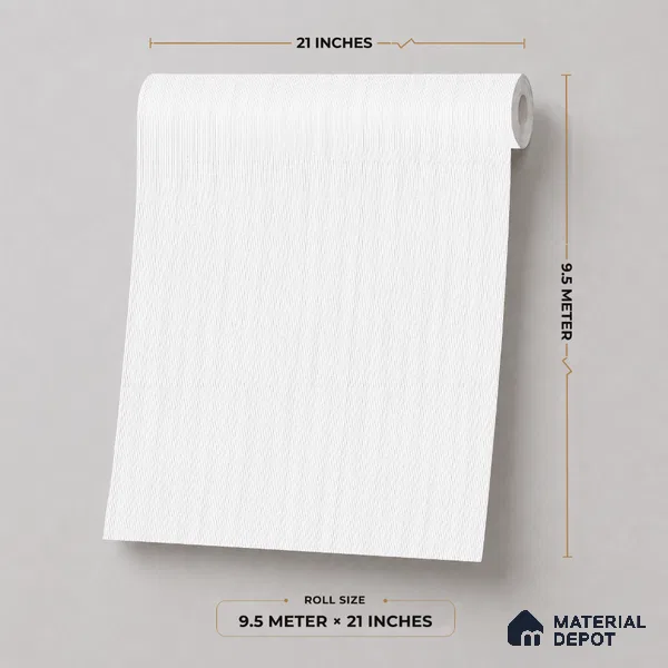 7523-3 | 9.5 Meter x 21 Inch Fabric Look Wallpaper - 55 Sq. Ft.