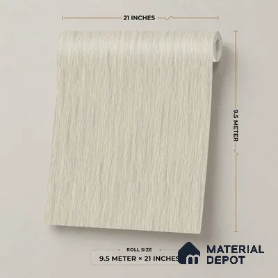7523-5 | 9.5 Meter x 21 Inch Fabric Look Wallpaper - 55 Sq. Ft.