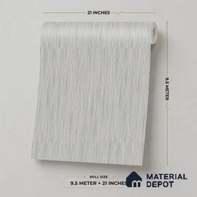7523-6 | 9.5 Meter x 21 Inch Fabric Look Wallpaper - 55 Sq. Ft.
