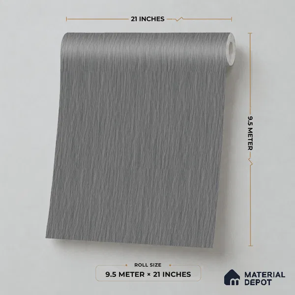 7523-7 | 9.5 Meter x 21 Inch Fabric Look Wallpaper - 55 Sq. Ft.