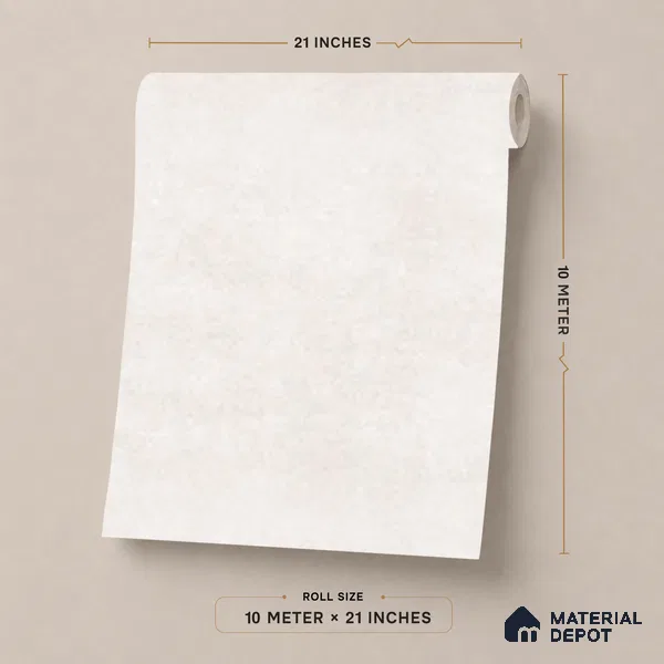 AW22-1 | 10 Meter x 21 Inches Plain Look Wallpaper - 57.41 Sq. Ft. | Minimum 10% wastage during installation