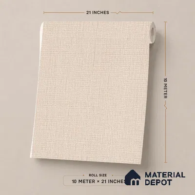 AW24-2 | 10 Meter x 21 Inches Stripes Look Wallpaper - 57.41 Sq. Ft. | Minimum 15% wastage during installation