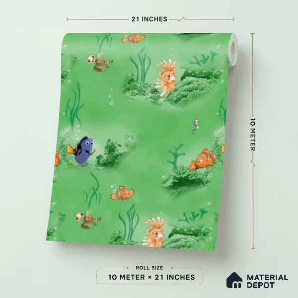 KD4060-4 | 10 Meter x 21 Inches Animal Print Look Wallpaper - 57.41 Sq. Ft. | Minimum 15% wastage during installation