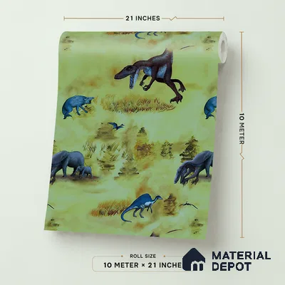 KD4080-2 | 10 Meter x 21 Inches Animal Print Look Wallpaper - 57.41 Sq. Ft. | Minimum 15% wastage during installation