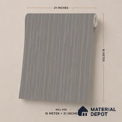 NPP682304 | 10 Meter x 21 Inches Stripes Look Wallpaper - 57.41 Sq. Ft. | Minimum 15% wastage during installation