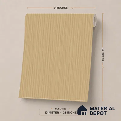 NPP682503 | 10 Meter x 21 Inches Stripes Look Wallpaper - 57.41 Sq. Ft. | Minimum 15% wastage during installation