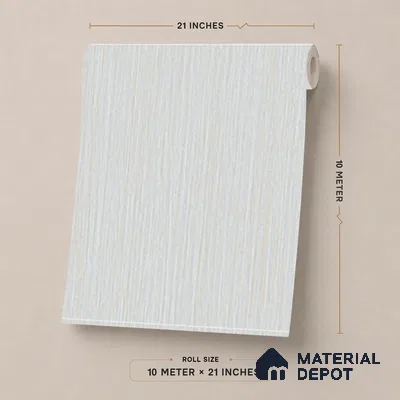NPP684303 | 10 Meter x 21 Inches Stripes Look Wallpaper - 57.41 Sq. Ft. | Minimum 15% wastage during installation