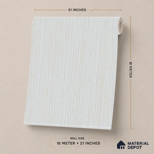 NPP684303 | 10 Meter x 21 Inches Stripes Look Wallpaper - 57.41 Sq. Ft. | Minimum 15% wastage during installation