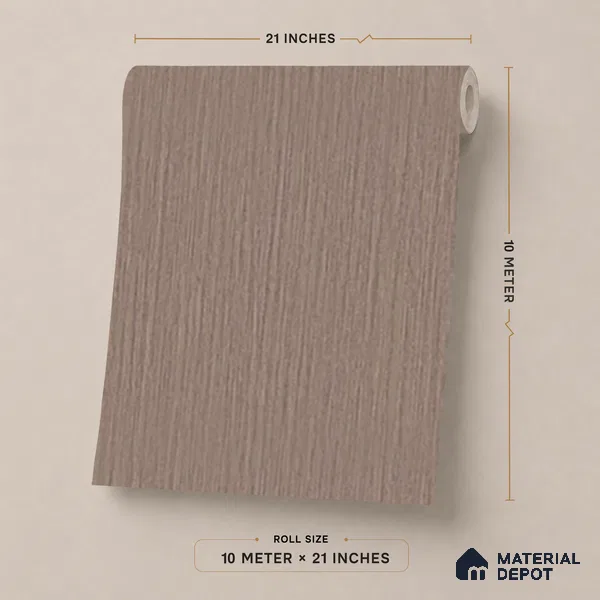 NPP684304 | 10 Meter x 21 Inches Stripes Look Wallpaper - 57.41 Sq. Ft. | Minimum 15% wastage during installation