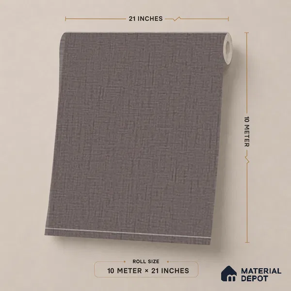 NPP684605 | 10 Meter x 21 Inches Plain Look Wallpaper - 57.41 Sq. Ft. | Minimum 10% wastage during installation