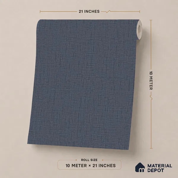 NPP684606 | 10 Meter x 21 Inches Plain Look Wallpaper - 57.41 Sq. Ft. | Minimum 10% wastage during installation