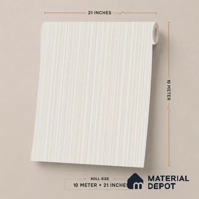 NPP684702 | 10 Meter x 21 Inches Stripes Look Wallpaper - 57.41 Sq. Ft. | Minimum 15% wastage during installation