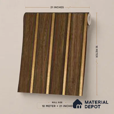 WK25-2546 | 10 Meter x 21 Inches Wood Look Wallpaper - 57.41 Sq. Ft. | Minimum 15% wastage during installation
