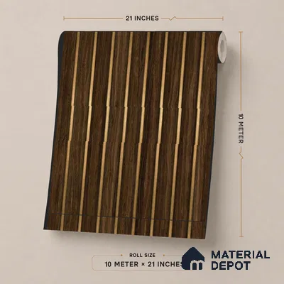 WK25-2548 | 10 Meter x 21 Inches Wood Look Wallpaper - 57.41 Sq. Ft. | Minimum 15% wastage during installation