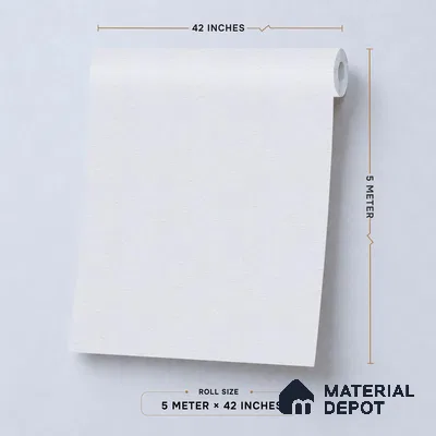 88588-2 | Grey Fine Stipple PVC Textured Wallpaper - 5 Meter x 42 Inch, 57 Sq. Ft. (Min. 15% Wastage)