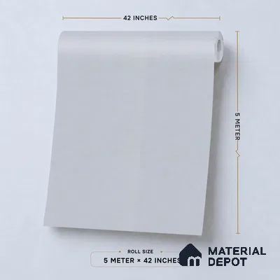 88588-3 | Grey Fine Stipple PVC Textured Wallpaper - 5 Meter x 42 Inch, 57 Sq. Ft. (Min. 15% Wastage)