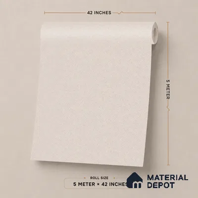 70221-4 | Taupe Fine Grain PVC Textured Wallpaper - 5 Meter x 42 Inch, 57 Sq. Ft. (Min. 15% Wastage)