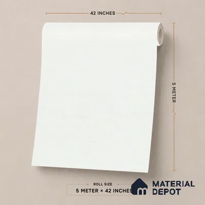 70226-1 | 5 Meter x 42 Inch PVC Plain Look Wallpaper - 57 Sq. Ft. | Minimum 10% wastage during installation