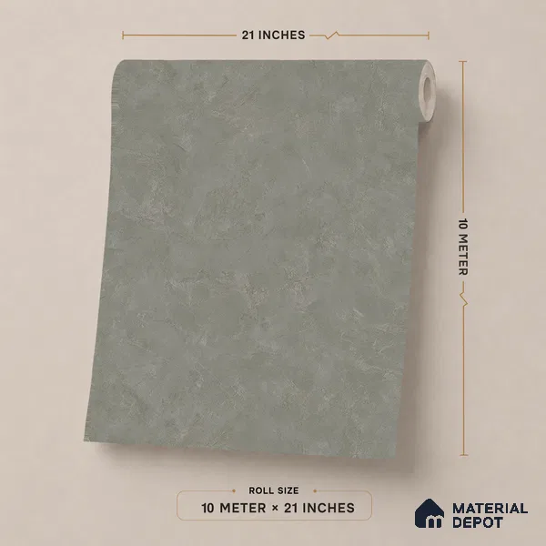 ST021026 | 10.05 Meter x 20.86 Inches Plain Look Wallpaper - 57.33 Sq. Ft. | Minimum 10% wastage during installation