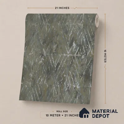 AMBL23456 | Black Etched Diamonds Textured Wallpaper - 10 Meter x 21 Inches, 57.05 Sq. Ft. (Min. 15% Wastage)