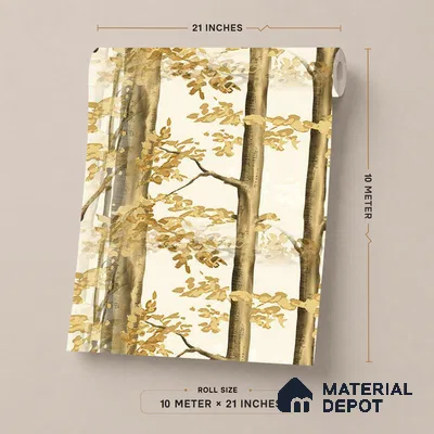 FE502-3 | 10 Meter x 21 Inch PVC Tropical Look Wallpaper - 57 Sq. Ft. | Minimum 15% wastage during installation