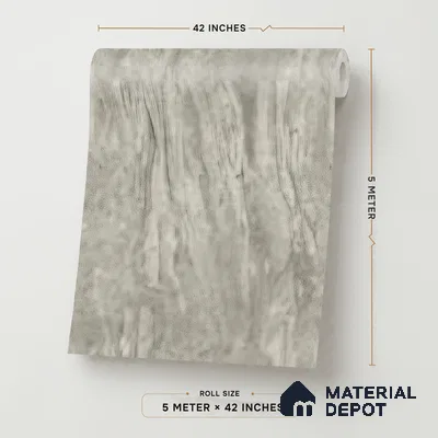 81189-8 | 5 Meter x 42 Inch PVC Marble Look Wallpaper - 57 Sq. Ft. | Minimum 10% wastage during installation