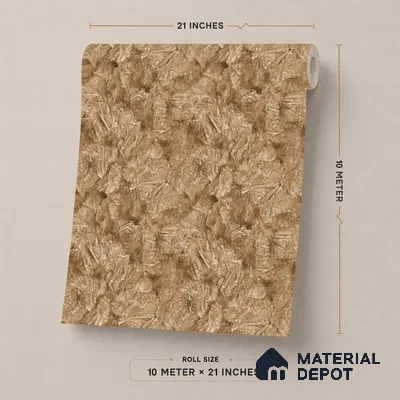 23843 | Warm Tan Diamond Weave Patterned Wallpaper - 10 Meter x 21 Inches, 57.41 Sq. Ft. (Min. 15% Wastage)