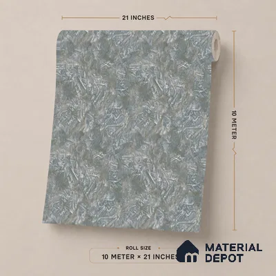 23844 | Blue Grey Diamond Weave Patterned Wallpaper - 10 Meter x 21 Inches, 57.41 Sq. Ft. (Min. 15% Wastage)